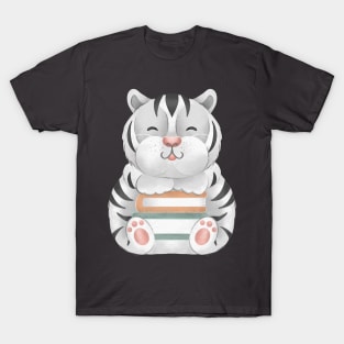 WHITE TIGER READS T-Shirt